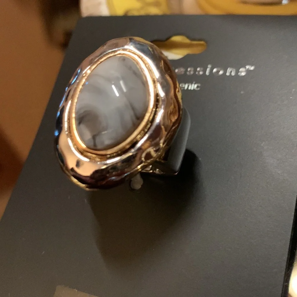 Mixed Metal Stretch Ring